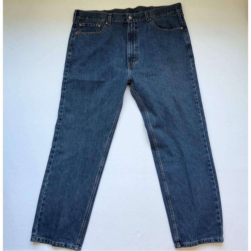 Levi's Blue Relaxed Jeans Classic Fit - Picture 4 of 13